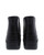 Dansko Karmel Rain Boot black back