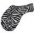 BarnDoll Fleece Saddle + Stirrup Covers ZEBRA