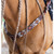 Circle Y Beaded Aztec Infinity Breast Collar on horse