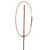 Pessoa PRO Fancy Stitch Standing Martingale chestnut