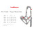 Vogue Halter Size Guide