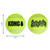 Kong Squeakair Balls 3-Pack EXTRA SMALL size