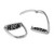 American Equus Hunter Escape Safety Stirrup CHROME