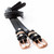 Kavalkade Crystal Leather Spur Straps ROSE