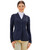 RJ Classics Sonoma Show Coat NAVY on rider front
