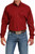 Men's Cinch Dark Red Solid Shirt