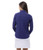 SanSoleil SolTek Blueberry Solid Raglan Shirt BACK
