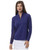 SanSoleil SolTek Blueberry Solid Raglan Shirt FRONT 2