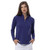 SanSoleil SolTek Blueberry Solid Raglan Shirt FRONT