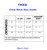 TKEQ Black & White JUMP Crew Sweater SIZE GUIDE