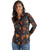 Wrangler Western Theme Rayon Snap Shirt FRONT