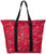Lila Snaffle Bit Bridles Tote RED BACK