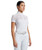 Cavalleria Toscana Perforated Yoke SS Show Shirt WHITE FRONT