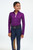 RJ Classics Libby Jr. 1/4 Zip Shirt PLUM FRONT