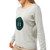 TKEQ Cross Rail Sweater SAGE SIDE