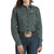 Cinch Medallion Print Teal Blue LS Shirt FRONT