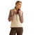 Ariat Ideal Down Vest IRIDESCENT SAND FRONT