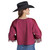 Roper Fringe Sleeve Fleece Top BACK