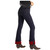 Rock & Roll Denim Two-Tone Bootcut Jeans RED CUFF SIDE