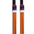Pony DziaSport Rubber Reins Clips ORANGE ENDS