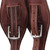 CommonWealth Cavell Stability Leathers BROWN BUCKLES