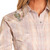 Panhandle Slim Cactus Yoke Snap Shirt DETAIL