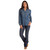 Panhandle Embroidered Chambray Blouse FULL LENGTH