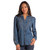 Panhandle Embroidered Chambray Blouse
