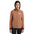 Rider's Gene Hooded Softshell Jacket BROWN FRONT