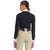 Horse Pilot Monica LS Show Shirt DARK NIGHT BACK