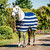 Horseware Newmarket Fleece Cooler WITNEY NAVY HORSE