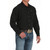 Men's Cinch Ripstop Solid Black LS Shirt SIDE