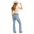 Rock & Roll Denim ZigZag Bootcut Jeans BACK