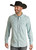 Men's Rock & Roll Denim Ripstop LS Shirt AQUA