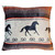 Running on the Range Plush Sherpa Pillow