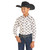 Boys Panhandle Steer Print LS Shirt