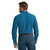 Wrangler CoJo Ink Blue Paisley LS Shirt BACK
