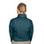 Ovation 1/4 Zip Textured Sun Shirt DEEP TEAL BACK