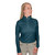 Ovation 1/4 Zip Textured Sun Shirt DEEP TEAL FRONT