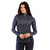 Goode Rider Ideal Show Shirt NAVY EQUESTRIAN FRONT