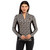 Goode Rider Ideal Show Shirt BLACK FLOWER FRONT