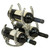 Huntley Horseshoe 3-Bottle Wine Rack IN USE