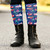 Dreamers & Schemers Boot Socks SNOW MUCH FUN