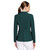 Samshield Victory Flower Crystal Show Jacket HUNTER GREEN BACK
