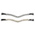 Kavalkade Exquisite Browband GOLD AND WHITE