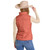 Panhandle Reversible Puffer Vest MAUVE SOLID BACK