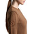 Cavalleria Toscana Pure Wool Crew Neck Sweater CAMEL SLEEVE