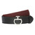 Cavalleria Toscana CT Clasp Elastic Belt BORDEAUX