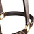 Huntley Fancy Stitch Padded Leather Halter PADDING