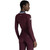 Maximilian Concept LS Polo Shirt BURGUNDY BACK
